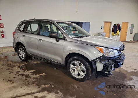 2015 Subaru Forester 2.5I из США, поврежденный, VIN JF2SJAAC8FH449247